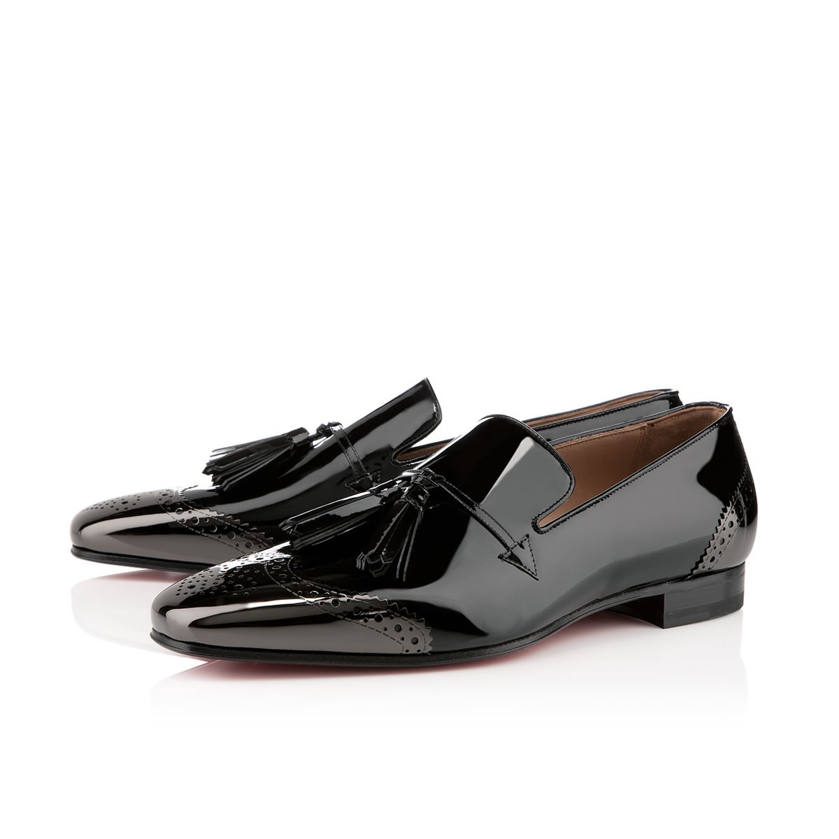 Men's Christian Louboutin James Flat Black | Louboutin Sale