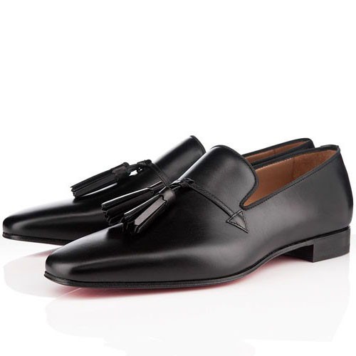 Men's Christian Louboutin Daddy Loafers Black | Louboutin Sale