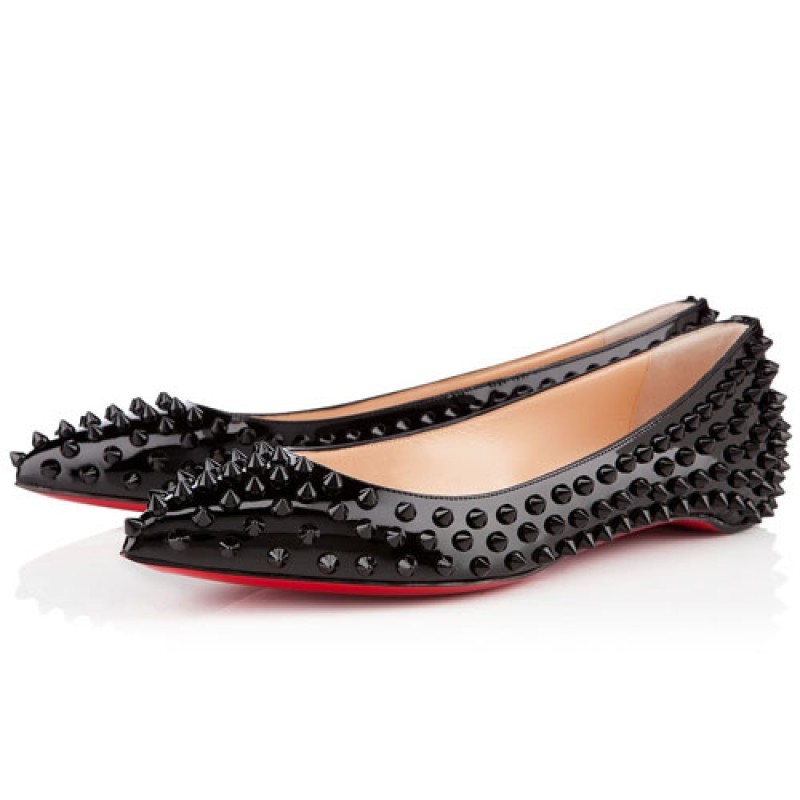 Christian Louboutin Pigalle Spiked Ballerina Flat | Louboutin Sale